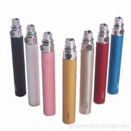 eGo-T Batteries with 650/900/1,100mAh Capacity, 2.7 to 3 Ohms Resistance